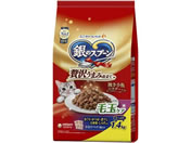 ユニチャーム/銀のスプーン 毛玉ケア 鮪鰹煮干魚しらす 1.4kg