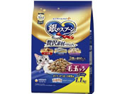 ユニチャーム/銀のスプーン 毛玉ケア 鮪鰹白身魚 1.1kg