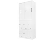 Netforce/���ˏ���+6�l�p���b�J�[ 2��Z�b�g ��900mm WH