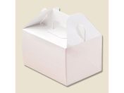 ヘイコー/エコパームボックス キャリー S ケーキ2〜3個用 無地 20個