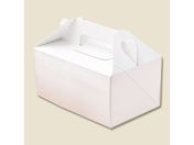 ヘイコー/エコパームボックス キャリー M ケーキ4〜5個用 無地 20個