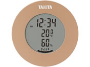 タニタ デジタル温湿度計 ライトブラウン TT-585-BR