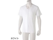 ケアファッション 半袖ホックシャツ(2枚組)(紳士) ホワイト M