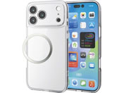 �G���R�� iPhone17ProMax�K���X�P�[�X �Ɍ� �N���A PM-A25DHVCGKCR