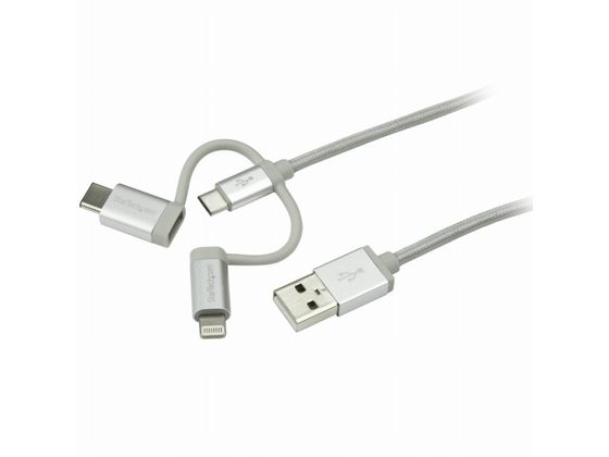 Startech.com iPhone �X�}�z�Ή� �}���`�[�d�P�[�u�� 1m