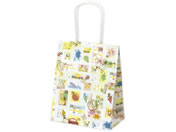 ササガワ/手提げ袋 プチスタンプ 200×120×250mm 25枚