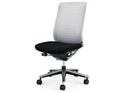 G)コクヨ/インスパイン ハイバック肘無 背白座黒 CRGA2502E1GME6W