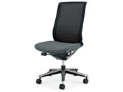 G)コクヨ/インスパイン ハイバック肘無 背黒座灰 CRGA2502E6GME5V