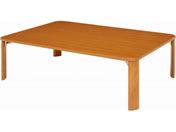 不二貿易/折脚ローテーブル W1050×D750 ナチュラル/12844