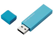 エレコム USBメモリ キャップ 32GB 暗号化セキュリティ MF-MSU2B32GBU
