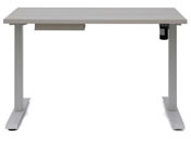 アイリスオーヤマ/電動昇降テーブル W1200×D650 ホワイト/DST-1200