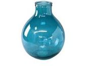 スパイス/VALENCIA リサイクルガラスフラワーベース TRES ブルー