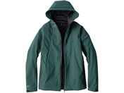 ビッグボーン/ソフトシェルフーディージャケット Dグリーン 4L/EBA927-28