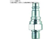 CEJN/スナップ・チェック/358 ワンタッチ検圧ニップル バルブ付き NPT3/8 オネジ 10-358-6454