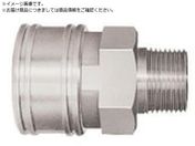 日東/TSPカプラ ステンレス製 ニトリルゴムSG NBR めねじ取付用ソケット 相手側Rc1 1/4 00730 10TSM SUS NBR