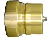 日東/SPカプラ タイプA 真ちゅう製 ふっ素ゴムFKM X-100 19124 16P-A BRASS FKM