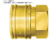 日東/TSPカプラ 真ちゅう製 ニトリルゴムSG NBR おねじ取付用ソケット 相手側R2 00617 16TSF BRASS NBR