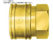 日東/TSPカプラ 真ちゅう製 ニトリルゴムSG NBR おねじ取付用ソケット 相手側R1/4 00596 2TSF BRASS NBR