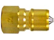 日東/SPカプラ タイプA 真ちゅう製 ふっ素ゴムFKM X-100 07923 3P-A BRASS FKM