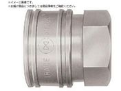 日東/TSPカプラ ステンレス製 ニトリルゴムSG NBR おねじ取付用ソケット 相手側R3/8 00719 3TSF SUS NBR