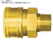 日東/TSPカプラ 真ちゅう製 ニトリルゴムSG NBR めねじ取付用ソケット 相手側Rc3/8 00598 3TSM BRASS NBR