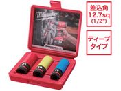 milwaukee SHOCKWAVE IMPACT DUTY �z�C�[���i�b�g�p�C���p�N�g�\�P�b�g�Z�b�g 1 2�C���` 12.7mm �p 17 19 21mm 49-66-7834