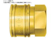 日東/TSPカプラ 真ちゅう製 ニトリルゴムSG NBR おねじ取付用ソケット 相手側R1/2 00602 4TSF BRASS NBR