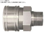 日東/TSPカプラ 鋼鉄製 ニトリルゴムSG NBR めねじ取付用ソケット 相手側Rc1/2 00841 4TSM STEEL NBR