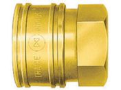 日東/TSPカプラ 真ちゅう製 ニトリルゴムSG NBR おねじ取付用ソケット 相手側R3/4 00605 6TSF BRASS NBR