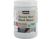 Pebeo/スチューディオ グリーン アクリリック ブラックジェッソ 225ml 818623