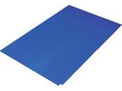 TRUSCO/粘着クリーンマット 450×900MM ブルー 1シート 30枚入 CM4590-1P-B
