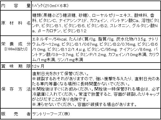 デカビタ c 6 本 販売 パック