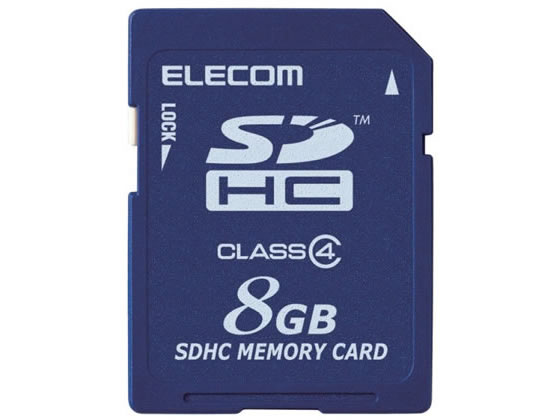 GR SDHCJ[hClass4 8GB ȈՃpbP[W MF-FSD008GC4 H