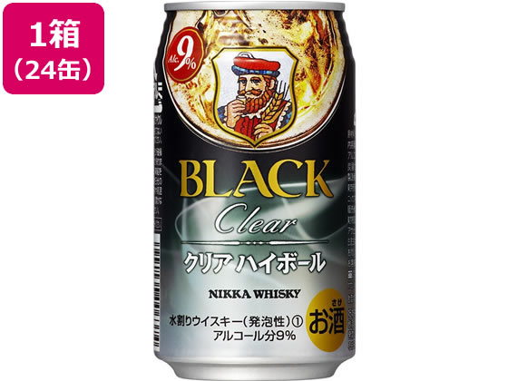 酒 アサヒビール ブラックニッカ クリアハイボール 9度 350ml 24缶が4 598円 ココデカウ