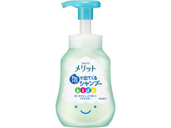 KAO メリット 泡で出てくるシャンプー キッズ 本体 300mL