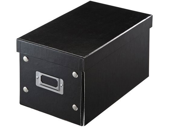 サンワサプライ 組み立て式CD BOX W165mm ブラック FCD-MT3BKN