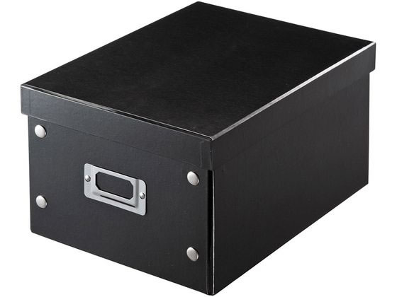 サンワサプライ 組み立て式CD BOX W210mm ブラック FCD-MT4BKN