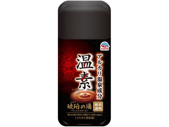 アース製薬 温素 琥珀の湯 600g