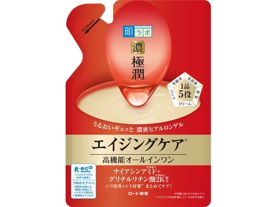 ロート製薬 肌ラボ 極潤 ハリパーフェクトゲル つめかえ用80g