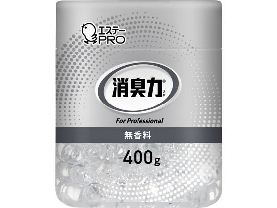 エステー 消臭力業務用ビーズタイプ 本体 400g 無香料