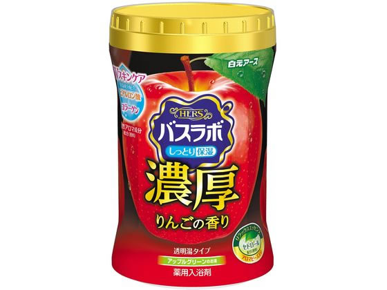 白元アース HERSバスラボボトル 濃厚りんご 600g