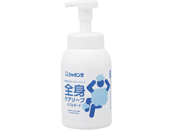 シャボン玉販売 全身ケアソープバブルガード 本体 570mL