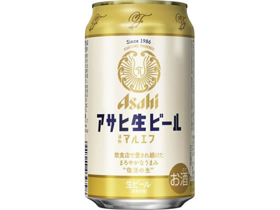 酒)アサヒビール アサヒ 生ビール マルエフ 350ml
