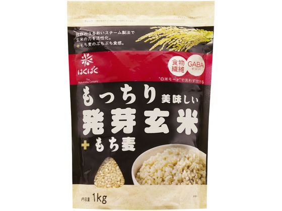 はくばく 美味発芽玄米+もち麦 1KG