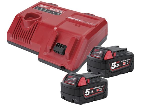 milwaukee M18 2 5.0Ah SCX^[gLbg M12-18 NRG-502SC