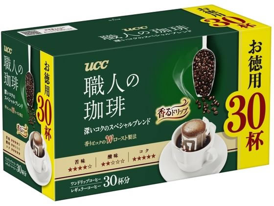 UCC 職人の珈琲ドリップコーヒー深いコクのスペシャルブレンド30P