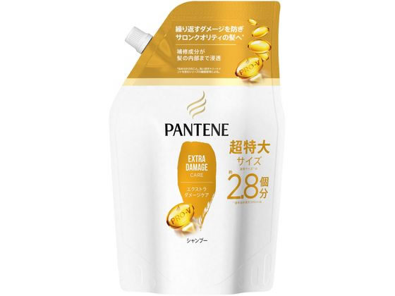 P & G パンテーン エクストラダメージケア シャンプー 詰替 超特大 860mL