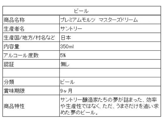 酒)サントリー プレミアムモルツ マスターズドリーム 5度 350ml×24缶