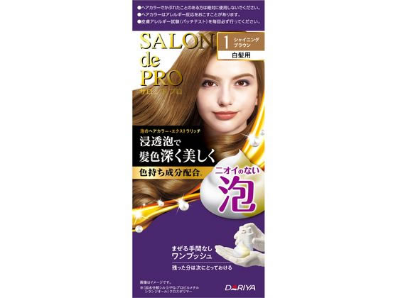 ダリヤ サロンドプロ 泡のヘアカラーEX(白髪用) 1