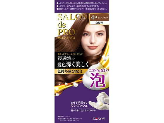 ダリヤ サロンドプロ 泡のヘアカラーEX(白髪用) 4P